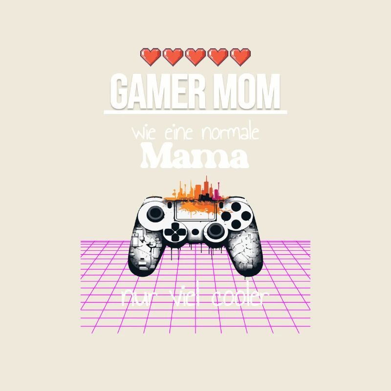 Beste Mama Gamer Mom Muttertag Geschenk