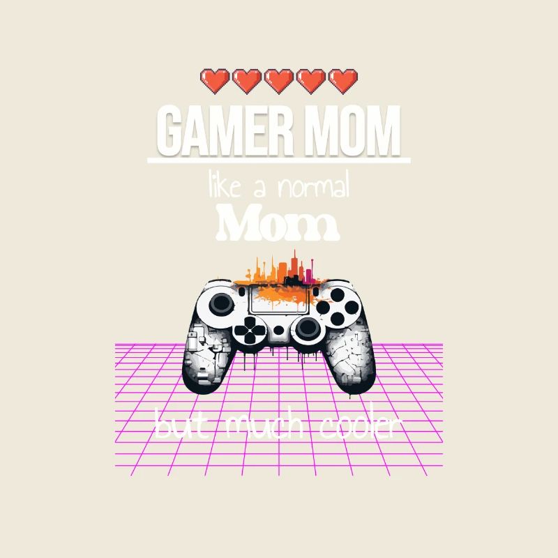Beste Mama Gamer Mom Muttertag Geschenk