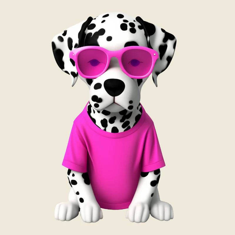 Dalmatians in Pink