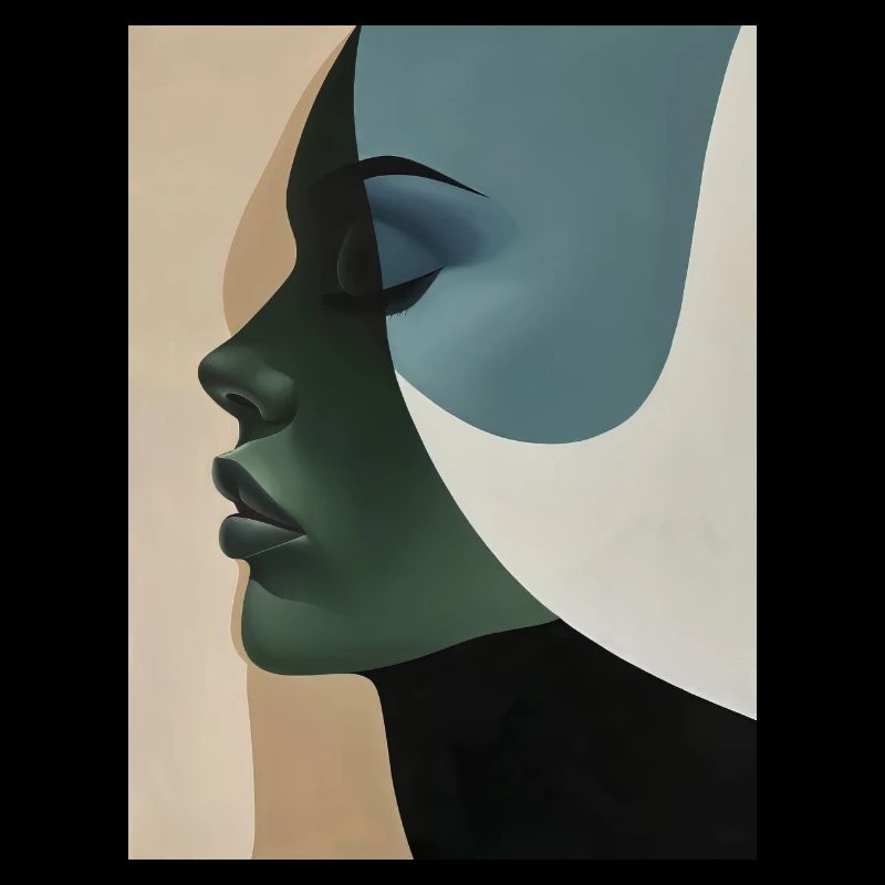 Poster Minimalist Portrait 4