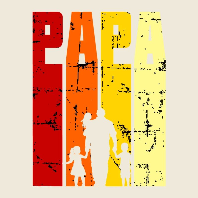 Papa 3 Kinder stolzer