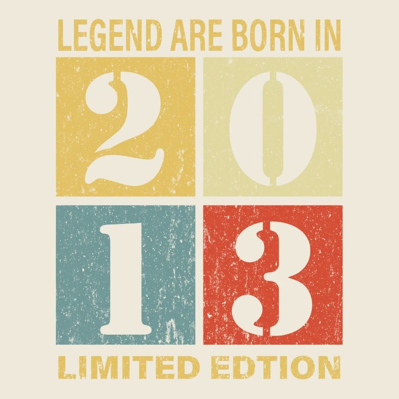 Original Kalender 2013 Vintage Geburtstag Rec