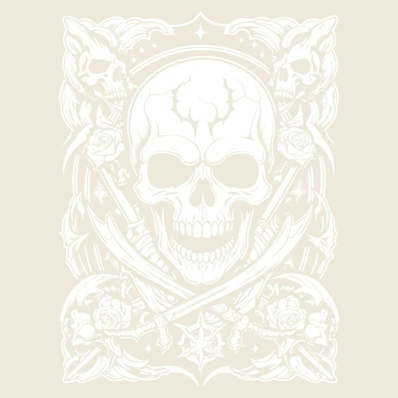 crâne de pirate