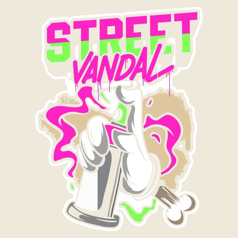 Pulvérisateur de graffitis Rapper Streetmind