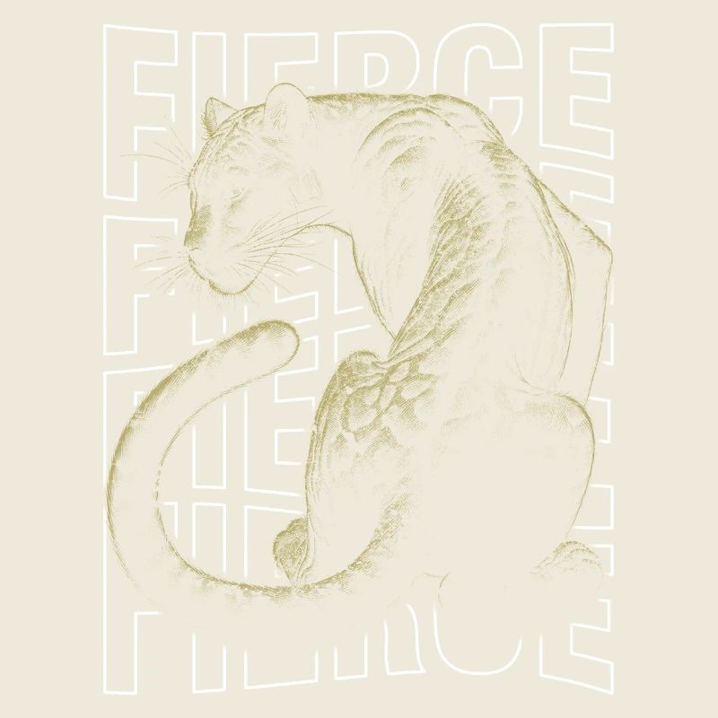 Fierce Panther Design Majestic Wildness Concept