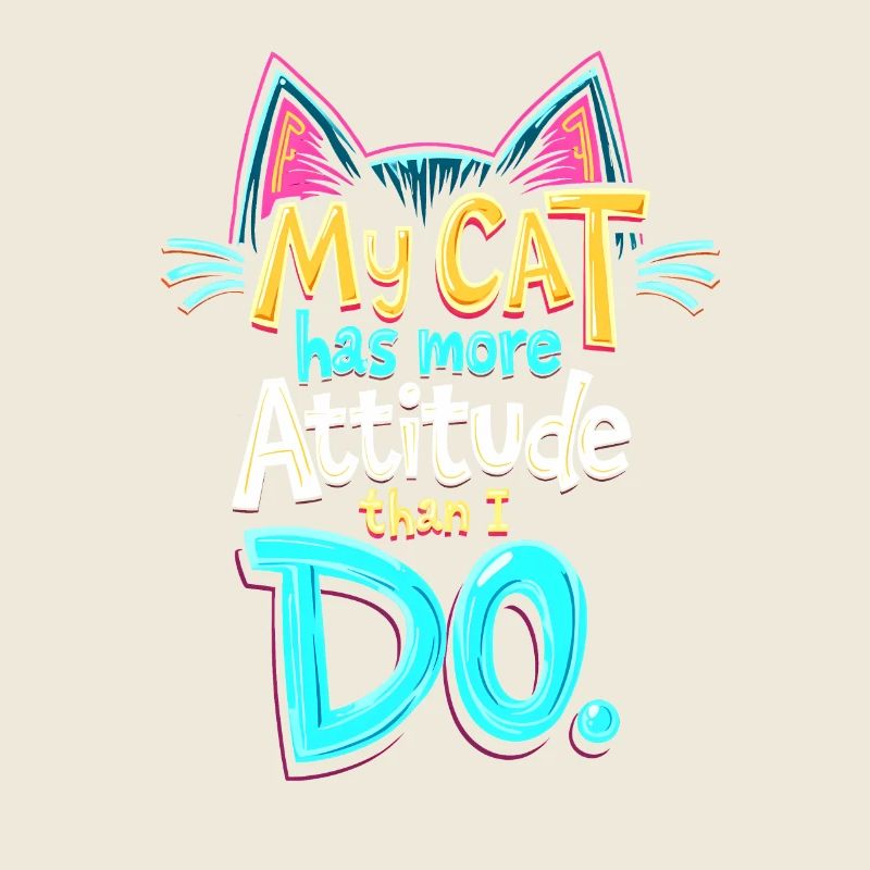 MON CHAT A PLUS D’ATTITUDE QUE MOI