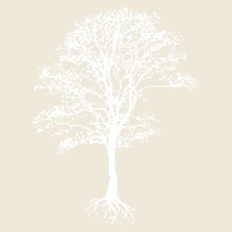 pixel tree - gaming and nature