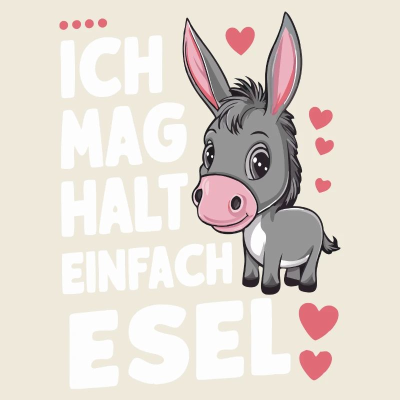 Esel Eselchen Maultier Muli