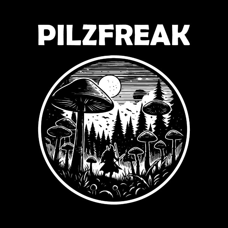 Mushroom Freak - Conception amusante de cueilleur de champignons