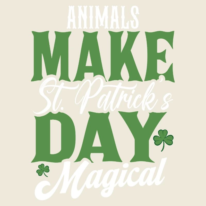 Tiere machen den St. Patrick's Day magisch