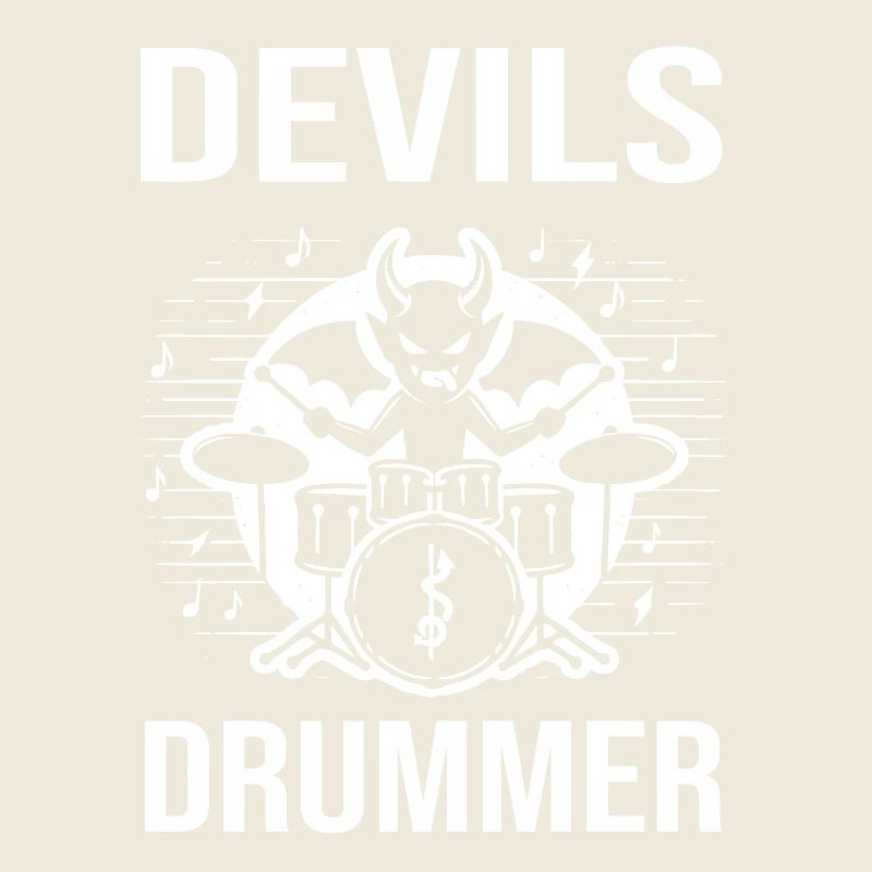 Devils Drummer. The devilish hellish drummer