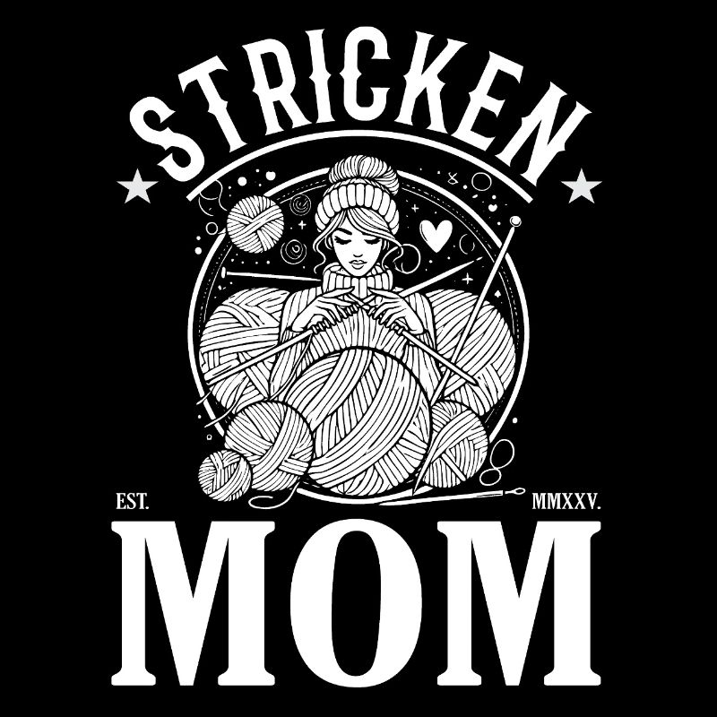 Knitting Mom - Design cool pour Kniting Mom