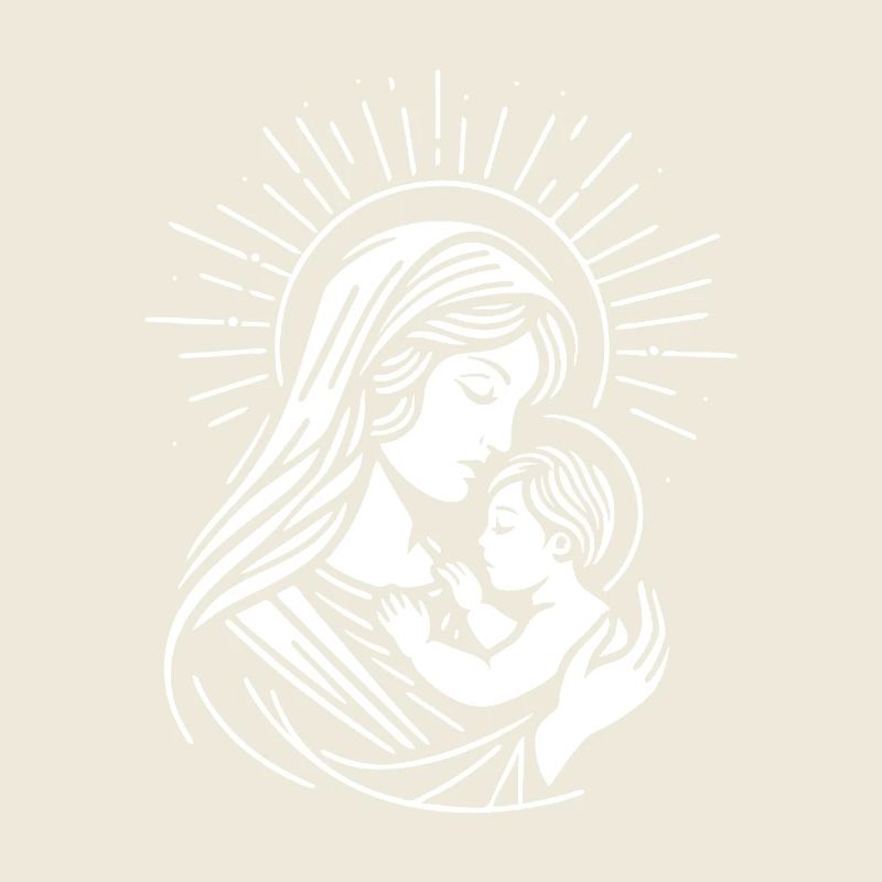 Mutter Maria Design – Symbol der Liebe