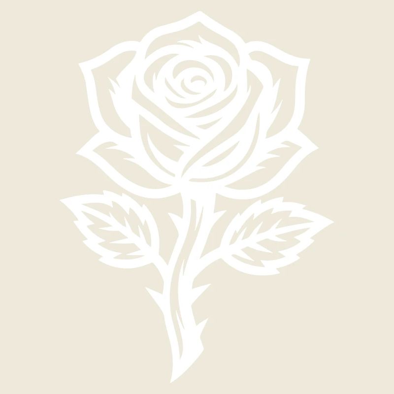 Icône de fleur de rose