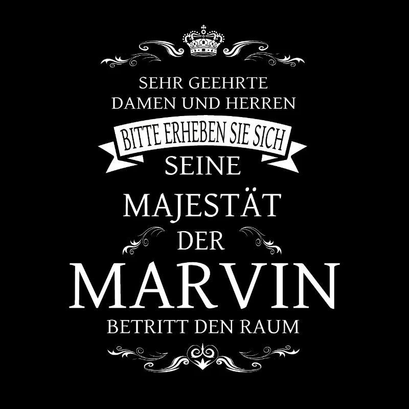 Sa Majesté le Marvin entre dans la pièce