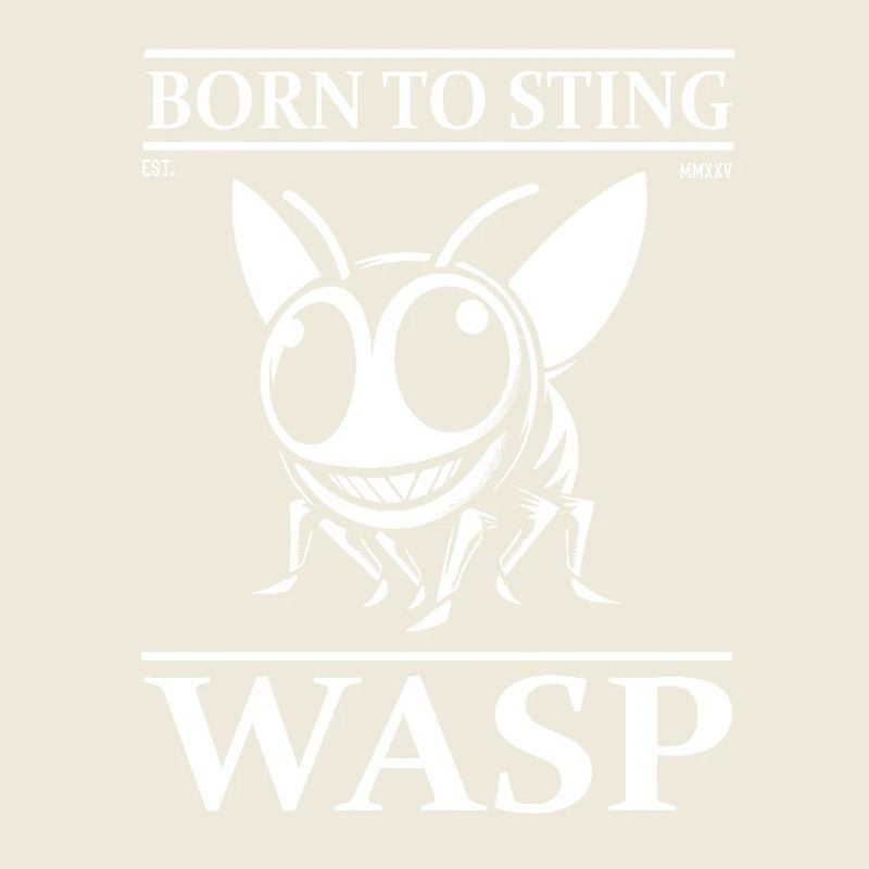 Oblique Wasp Design – Cheeky and eye-catching