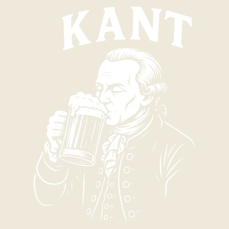 Kant drinking Enlightenment Beer gift