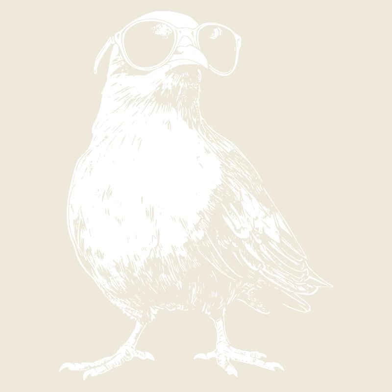 Cool Taube Sonnenbrille