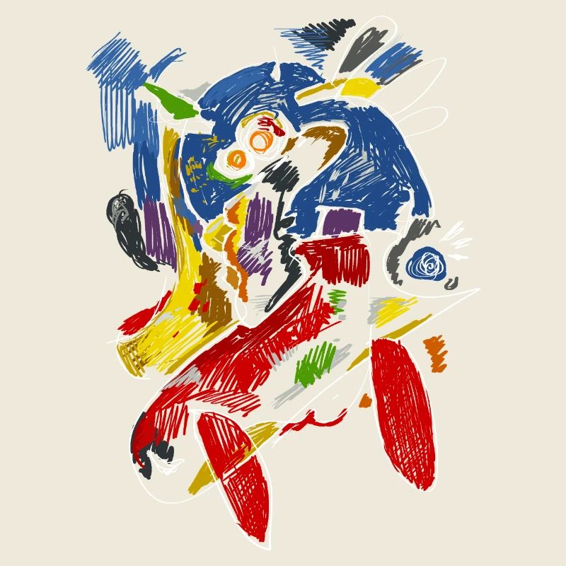 Abstrakt Popart