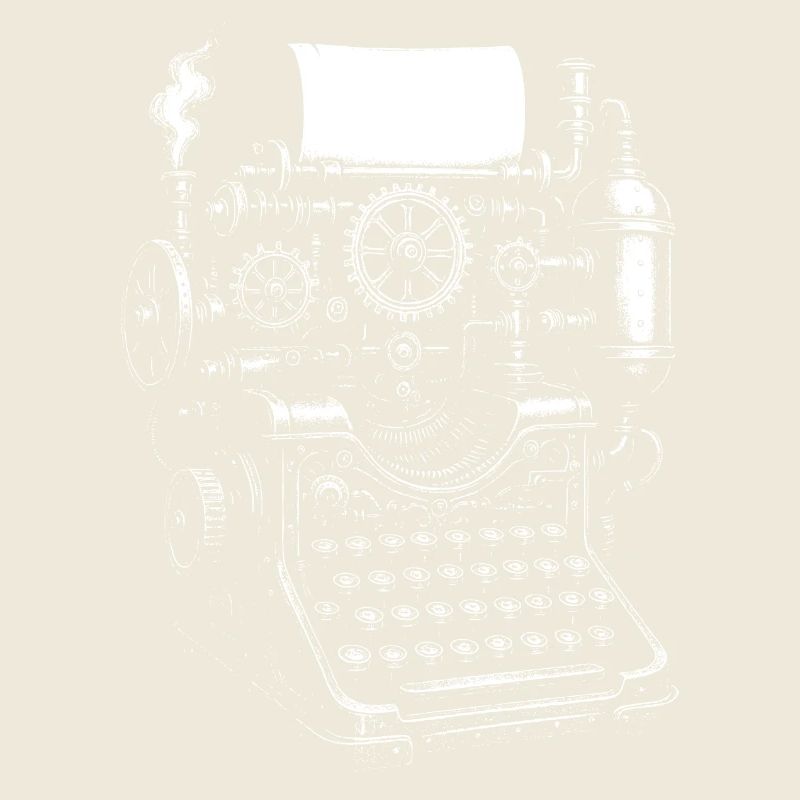 Engrenages de machine à écrire steampunk