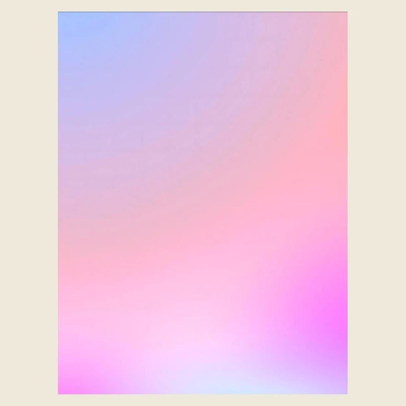 Dreamy Cotton Candy Pastel Gradient