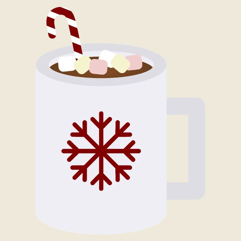 Snowflake Cocoa Mug Kunst