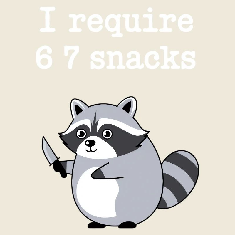 6-7 Refroidisseur de mèmes Internet 6 7 Raton laveur