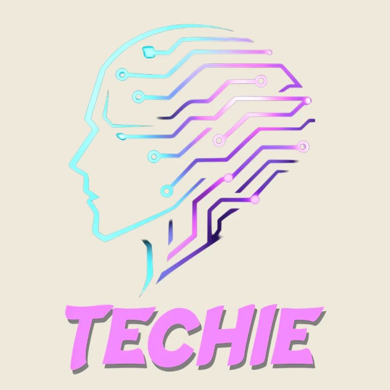 Neon Head Circuit Techie