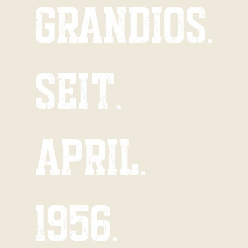 70 Geburtstag April 1956