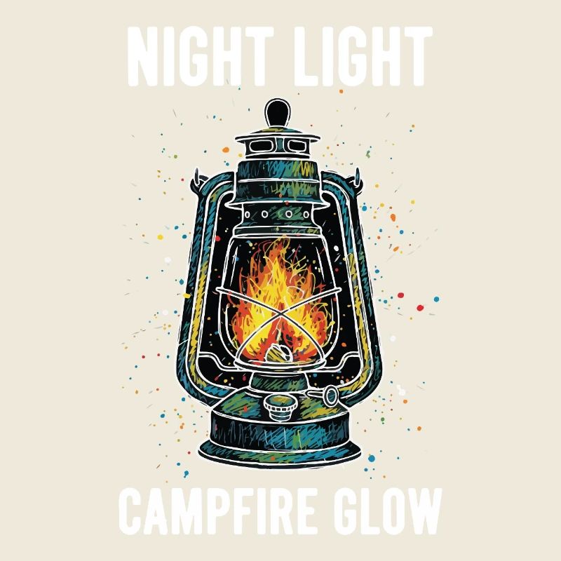 Night Light Campfire Glow Lantern