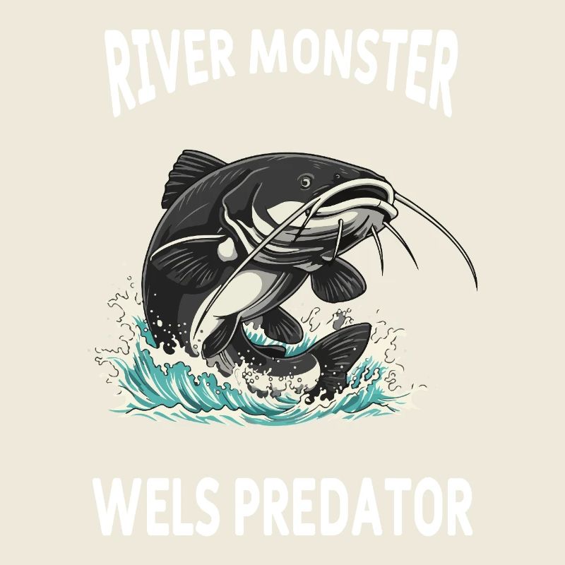 Pêche Rivière Silure Poisson Chat