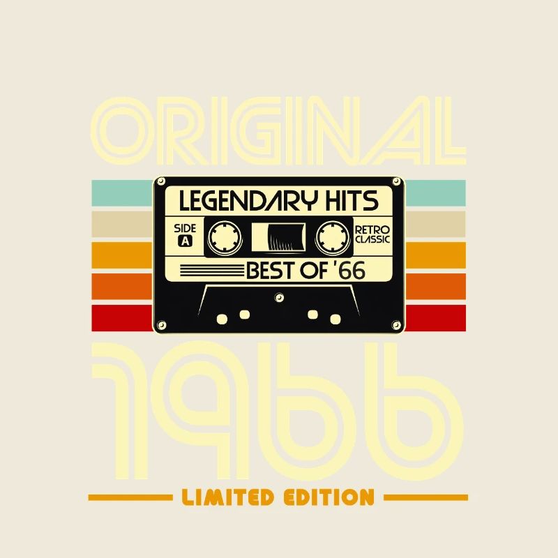 Original 1966 Cassette Retro