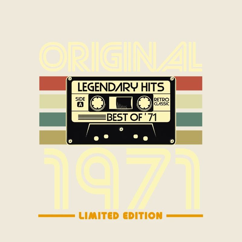 Originale Retro-Hits-Kassette von 1971