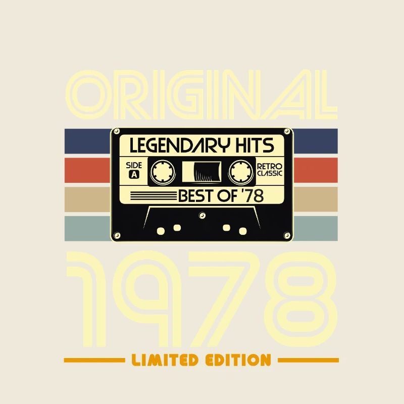 Original 1978 Cassette Rétro Édition