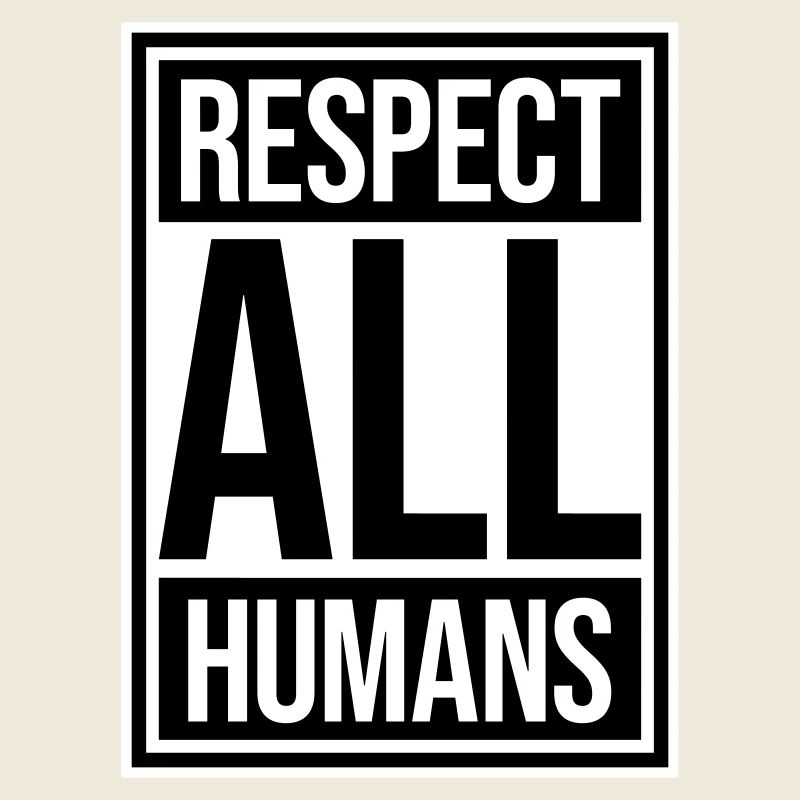 Déclaration du respect de tous les humains : l’humanité