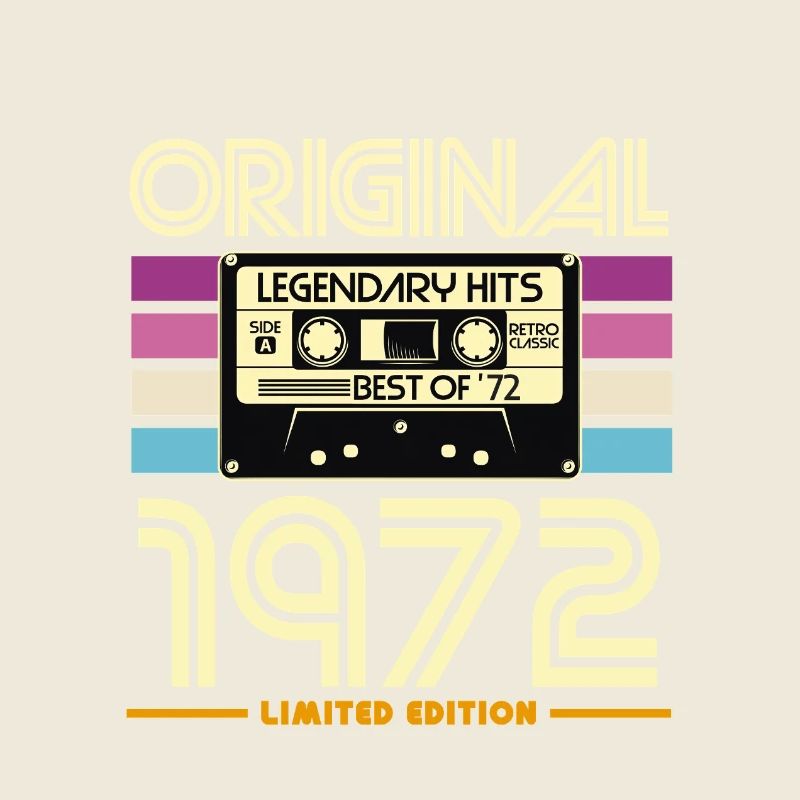 Original 1972 Cassette Retro