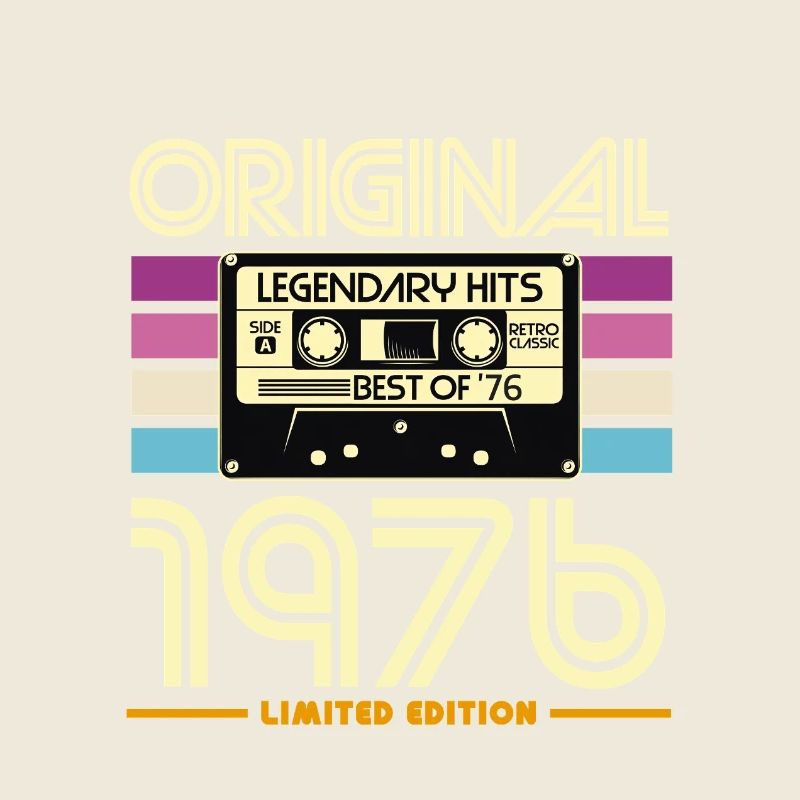 Cassette Retro 1976 Edition