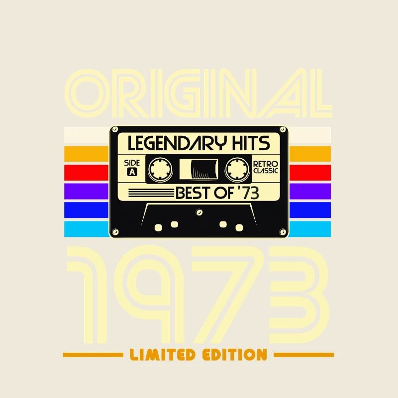 Original 1973 Cassette rétro