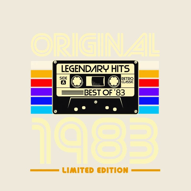 Original 1983 Retro Cassette