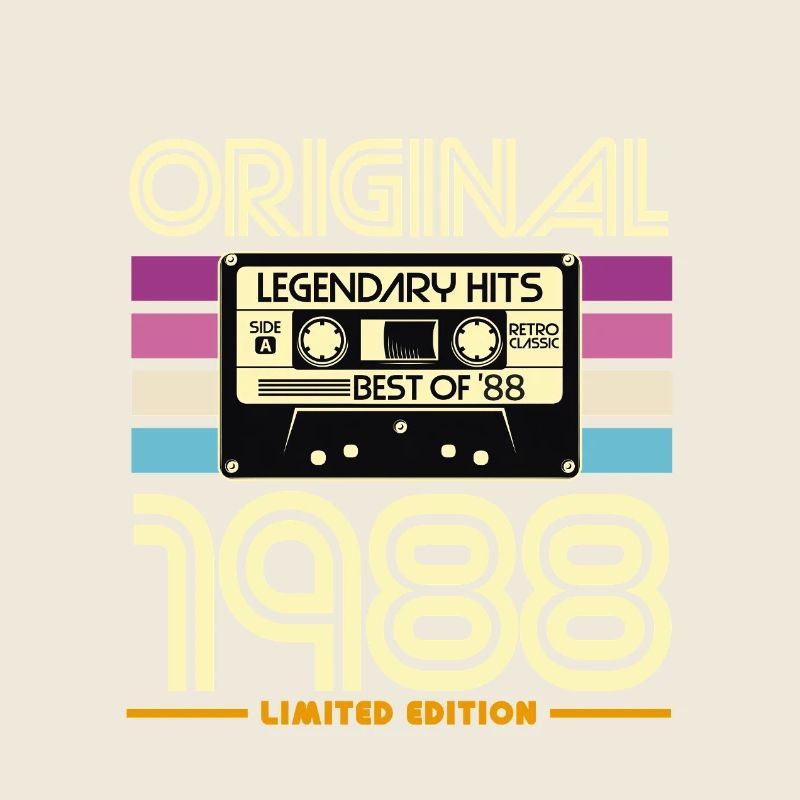 Original 1988 Retro Cassette