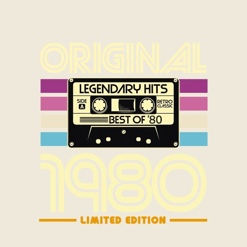 Cassette 1980 Rétro Édition