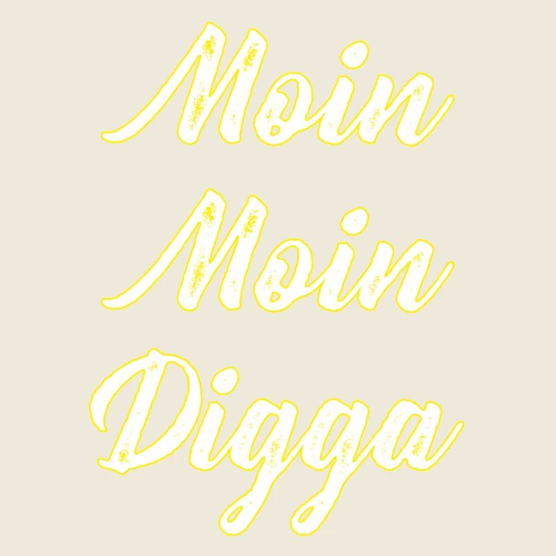 Lettrage Moin Moin Digga