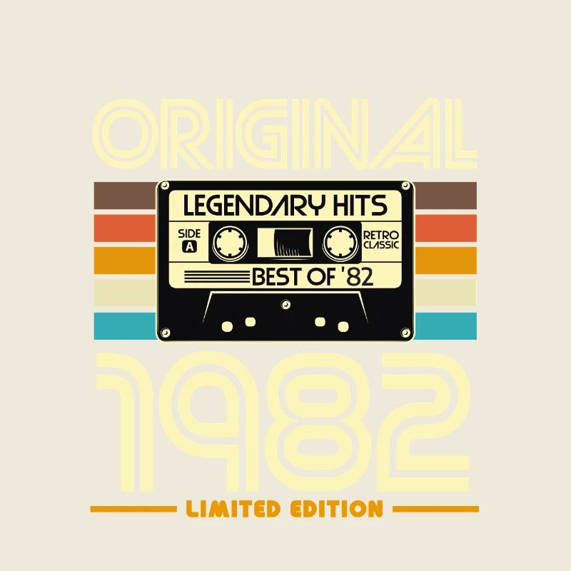 Original-Retro-Kassette von 1982