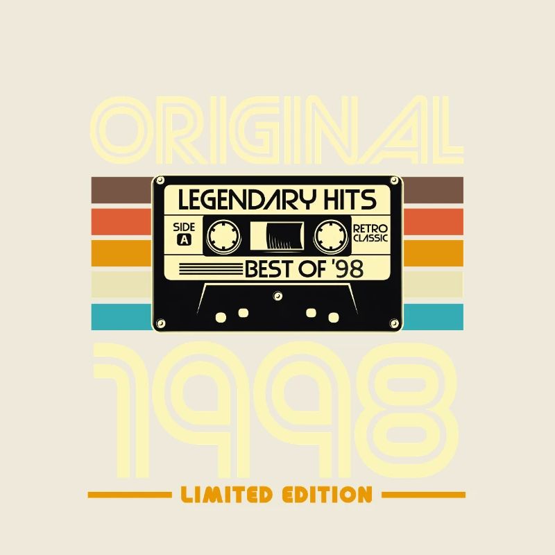 Original 1998 Cassette Rétro Édition
