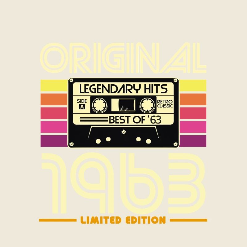Cassette retro 1963 édition