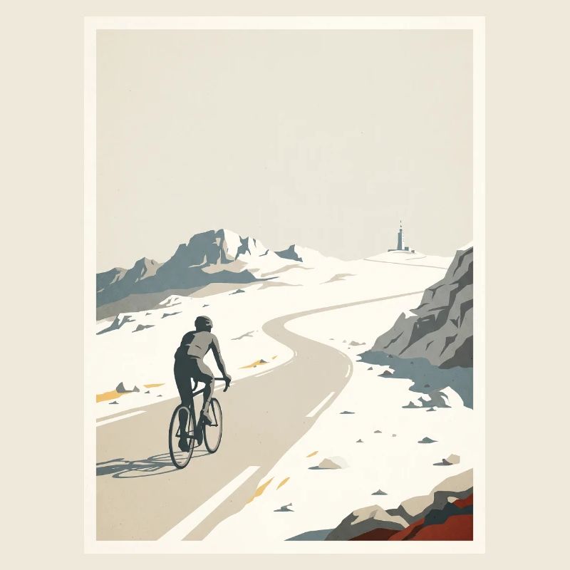 Summit Road - Souvenir du cyclisme