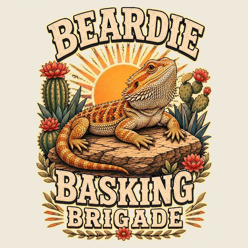 BEARDIE BASKING BRIGADE