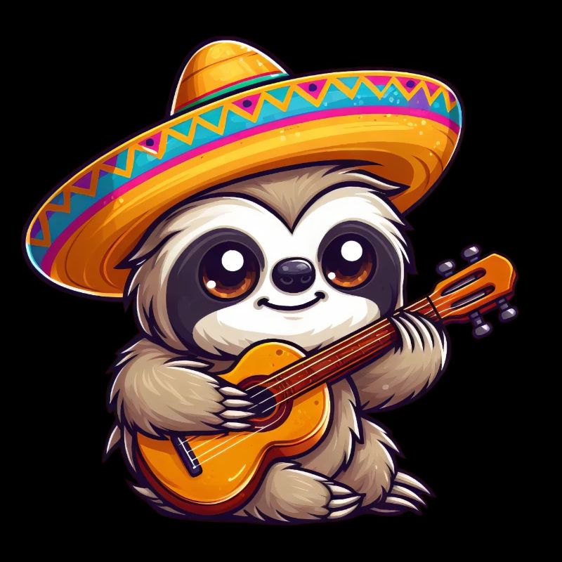 Cinco de Mayo Sloth Mariachi