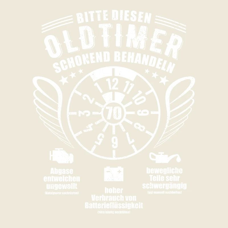 Oldtimer schonend behandeln - 70. Geburtstag