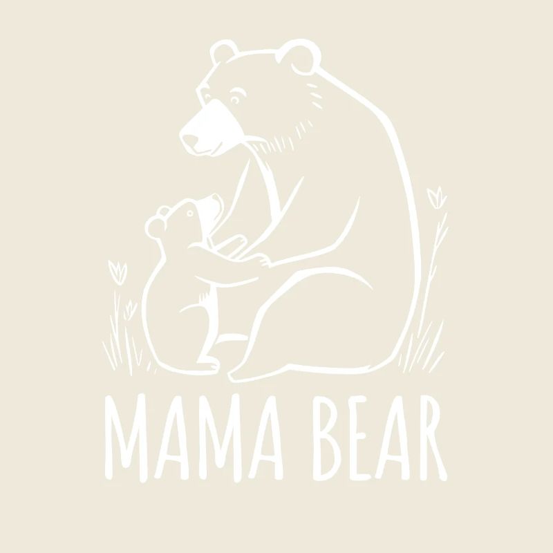 Mama Bear - Muttertag Geschenk - beste Mama